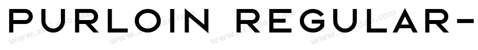 Purloin Regular字体转换